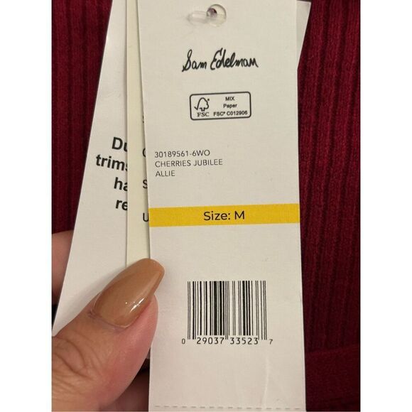 NWT Sam Edelman 2-in-1 sweater & dress set holiday party Valentine's Day medium - Picture 9 of 15